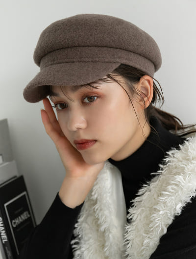 ウールキャスケット